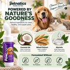 PawFoam named ingredients: coconut oil, wheat extract, glycerin