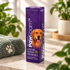 The Original PawFoam retail packaging box