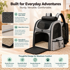Dogat Expandable Pet Backpack Carrier